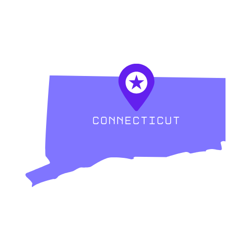 Connecticut State Map