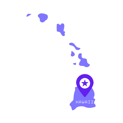 Hawaii State Map