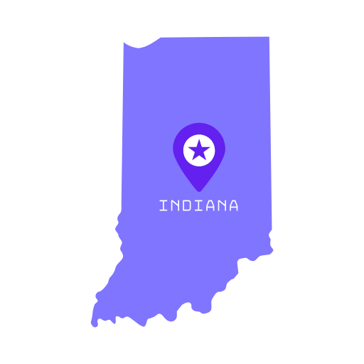 Indiana State Map