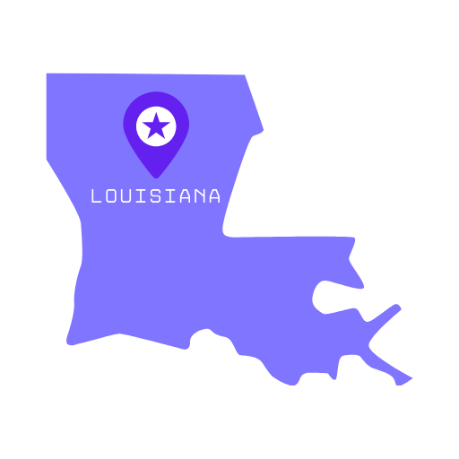 Louisiana State Map