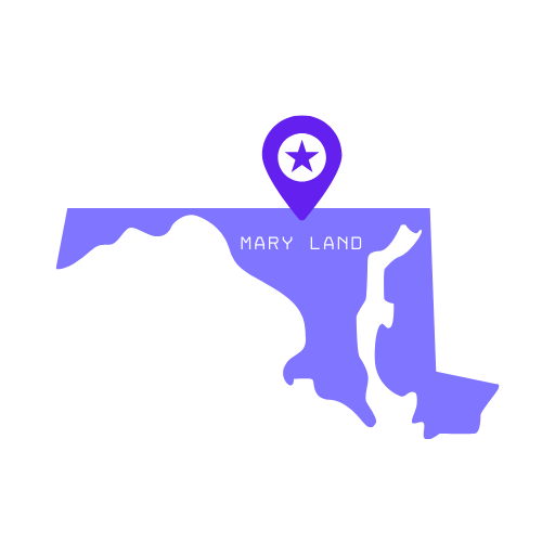 Maryland State Map