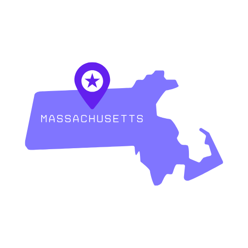 Massachusetts State Map