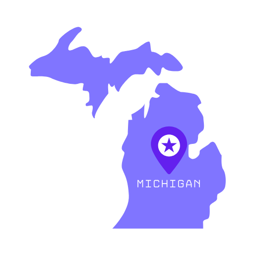 Michigan State Map
