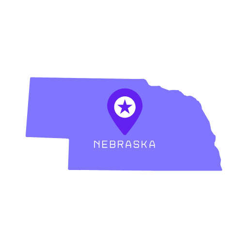 Nebraska State Map