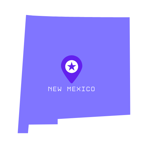 New Mexico State Map