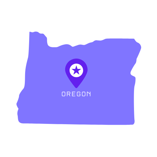 Oregon State Map