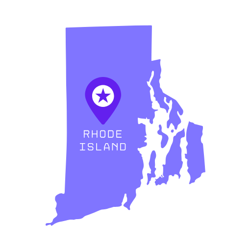 Rhode Island State Map
