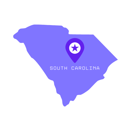 South Carolina State Map