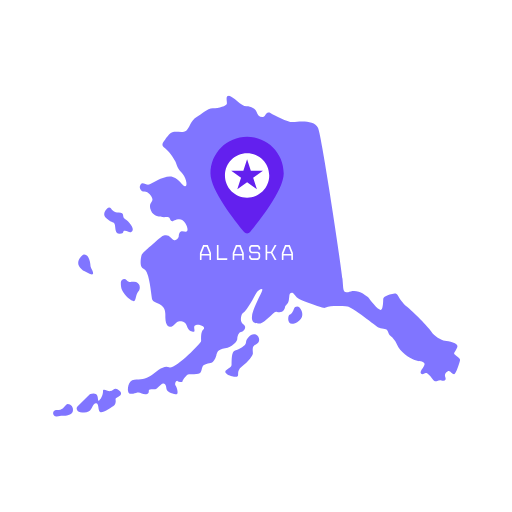 State of Alaska Map