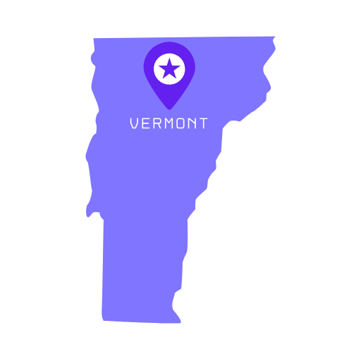 Vermont State Map