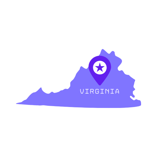 Virginia State Map