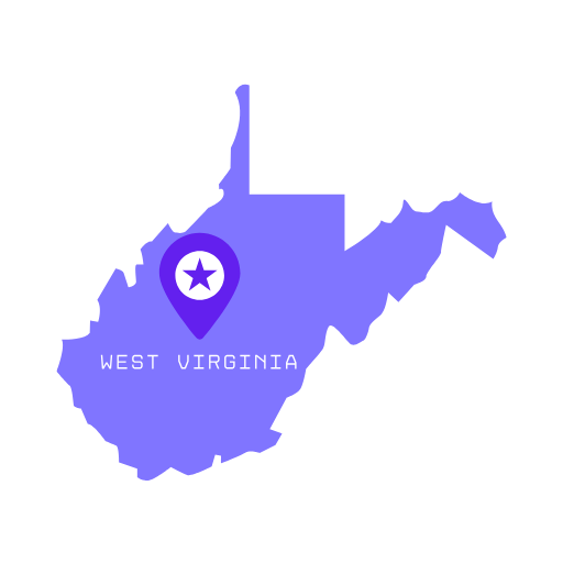 West Virginia State Map