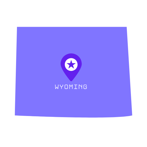 Wyoming State Map